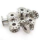 La Canilla  - Machine à Coudre Silvercrest Lot 10 Cannettes Singer, Janome, Brother, Elna Métallique