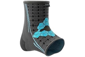 bonmedico Tutore Caviglia - Cavigliera Ortopedica per Uomo e Donna, Taglia S - Fascia Elastica Sportiva Professionale per Supporto a Piede e Caviglia