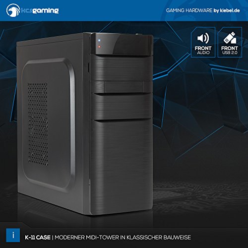 Kiebel [184711] – Silent PC – AMD A8-7600 4×3.8GHz Turbo | 8GB | 1TB Festplatte | Radeon R7, HDMI, FullHD (1080p) | DVD | Digital-Sound | Computer - 4