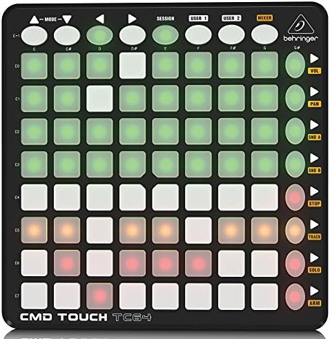 Behringer CMD Touch TC64 Clip Launch Controller with 64 Buttons
