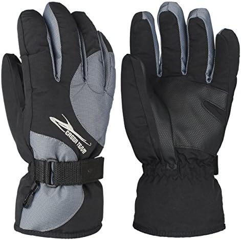 SHARBAY Winter Motorcycle Gloves Men - Waterproof & Windproof gloves Breathable Protection Mittens Warm Gloves for Outdoor Cycling Snowboard Hiking Mountain Climbing