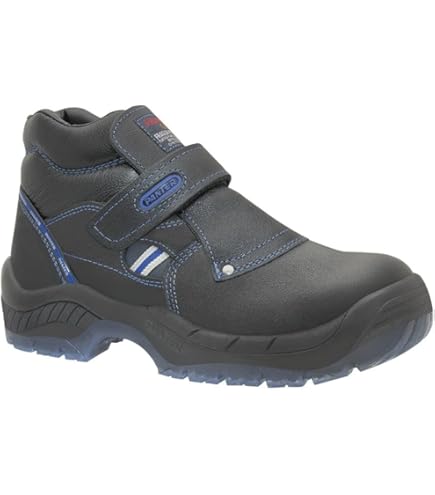 Bota Seguridad Hombre Bota De Piel Color Negro Seguridad S-3