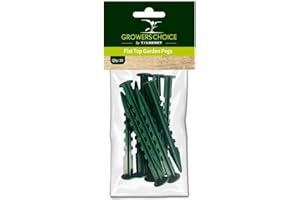 BOSMERE Tildenet Flat Top Garden Pegs, Green