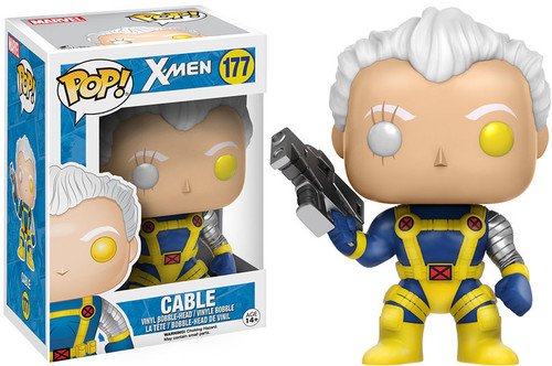 Funko- Pop Bobble Marvel X-Men Cable, 11694
