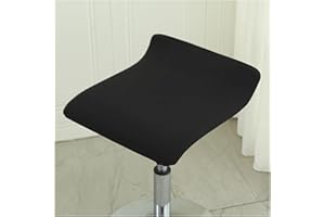 BLLMTEAR Coprisedile for Sedia Coprisgabello Copri Sgabello da Bar Quadrato Lavabili Coprisgabello da Bancone da Pub 2/4/6 Pezzi, Coprisgabelli Cucina Elasticizzate Fodera(#4,2pcs)