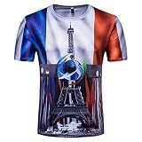 Camisetas, ❤️⚽️Ba Zha Hei Camisetas Con 3D Estampado Hombre Futbol...