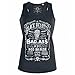 Produktbild Jack's Inn 54 Damen Tank Top - Bad Ass Muskelshirt Rinderschädel Schwarz L