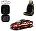 Auto Pearl - Premium Quality Car Wooden Bead Seat Cushion with Black Velvet Border For - Honda City 2017 RS.499.00