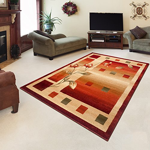TEPPICH KLASSISCH SEHR BUNT wunderschöne Muster PERFEKT INS WOHNZIMMER in Creme (180 cm x 260 cm)