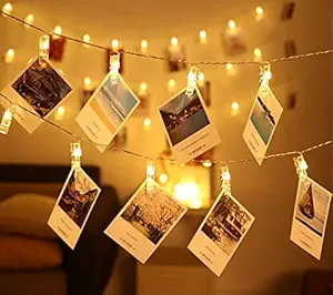 SATYAM KRAFT Battery Powered 10 Photo Clip Lights Indoor Decoration