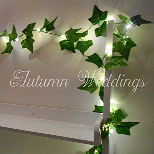 Ivy Fairy Lights / String Lights / Garland with Lights 2.5m Wedding