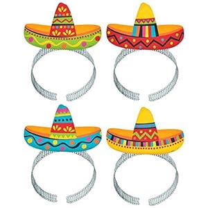 Fiesta Sombrero cinta para la cabeza