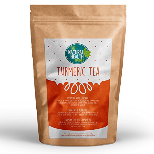 Natural Turmeric Tea Bags By The Natural Health Market • 100 Turmeric
