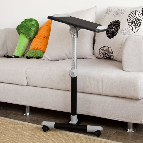 SoBuy® Pflegetisch, Betttisch, Laptoptisch, Beistelltisch, Tisch, FBT07N2-SCH - 8