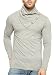 Gritstones Full Sleeve Shawl Collar T Shirt GSFSTSHT1318GMEL RS.439.00