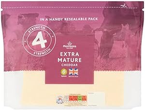 Morrisons Extra Mature Cheddar 350g|200