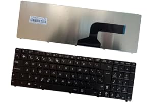 AKGIFT Teclado de Computadora Portátil Compatible para ASUS X52F X52D X52DR X52DY X52J X52JB X52JR X54 X54C X54L X54LY X55V X55VD X55A X66 X66W Español