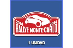 Ecoshirt Pegatinas Stickers Rally Rallye Montecarlo 2014 Dp732 Rallye Aufkleber Decals Autocollants Adesivi Car Decals Rally Rallies