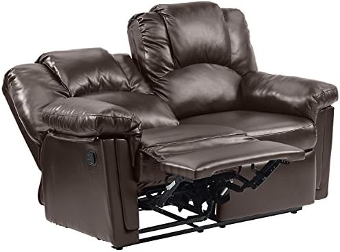 Ideal Furniture Windsor Recliner Two Seater, Black