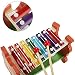Arshiner Wooden Toys Pound And Tap,Tap Bench with Slide out Xylophone,Kids Wooden Educational Development Music Toy