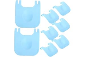 INOOMP 8pièces Clips De Fixation pour Cages De Petits Animaux Accessoires Sécurisation pour Cages Rongeurs Et Lapins Clips Métalliques Maintenir La Stabilité Sécurité