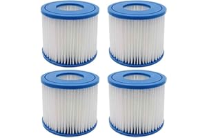 WuYan Lot de 4 filtres pour Piscine Summer Escapes Type D, Summer Waves P57100102, SFS-350 RP-350 RP-400 RP-600 RX-600…