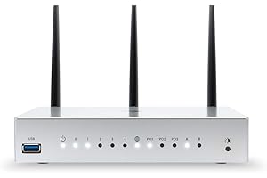 Turris Omnia | 2 GB de RAM, Hautes Performances, Open Source et WiFi/NAS/Serveur d'impression/Serveur virtuel, CPU 1,6 GHz Dual-Core, 5X GLAN, 2X USB 3.0