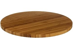 SG SECRET DE GOURMET Plateau tournant de présentation ou Rangement en Bambou diamètre 35 cm
