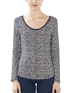 edc by ESPRIT Damen Langarmshirt 027cc1k048 405