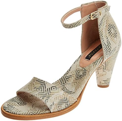 Women's S990 Fantasy Floral Yellow Montua Sling Back Sandals