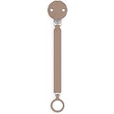 Suavinex, Silicone Pacifier Holder, Clip Clip with Flat Silicone Ribbon, Dummy Chain for Babies +0 Months, Clip with Silicone