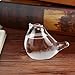 Produktbild KOBWA Wettervorhersage Crystal,Sturm Glas Barometer Vogel Form Kristall Desktop Dekoration Glaskunst Kreative Ornament Geschenk