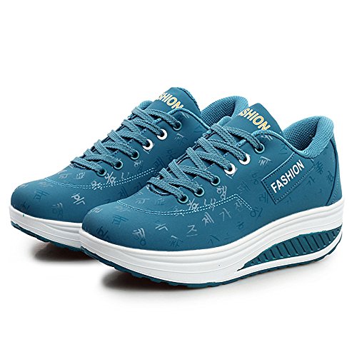 JERFER Moda Casual Scarpe E Scarpe da Ginnastica Scarpe Sportive da Passeggio A Forma di Scarpe Casual per Aumentare L'Altezza