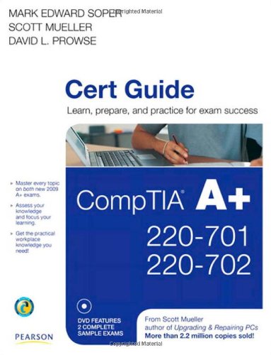 CompTIA A+ 220-701 and 220-702 Cert Guide, w. DVD-ROM (Exam Certification Guide)