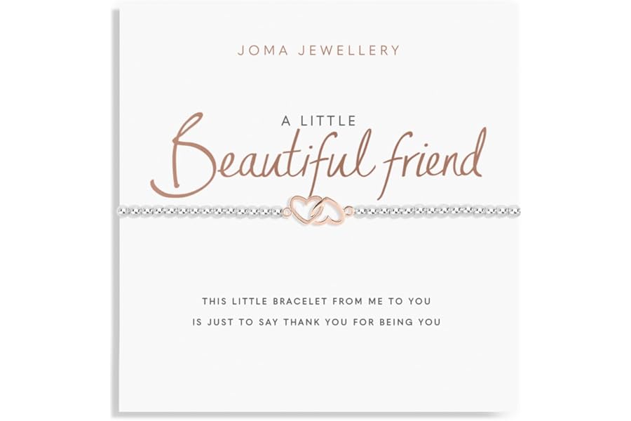 Joma Jewellery A Little Silver Plated Friendship Bracelet