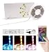 Produktbild RGBW Strip LED Streifen Set: 2m mit APP Steuerung, Controller und Netzteil (Professionell Line 24V, 60LED/m, RGB + Warmweiß, 14,4W/m, hochwertiges Leiterband spritzwassergeschützt nach IP65, 700lm/m) - Ihre neue indirekte Beleuchtung für buntes und warmweißes Licht von LED Universum