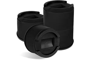 Uping Möbelerhöher höhenverstellbar Betterhöhung Möbelerhöhung Tischerhöher Elefantenfuß Bed Riser 4St 7,9cm (3,11")