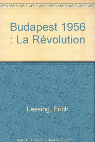 couverture de : Budapest 1956