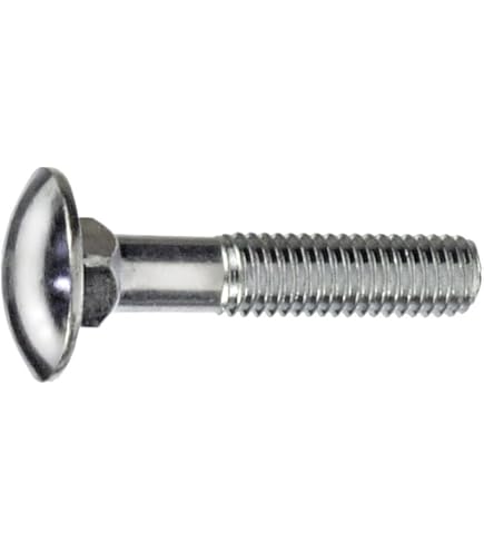 Slotbouten - M10 x 60mm - DIN603/555 - Verzinkt (100 stuks