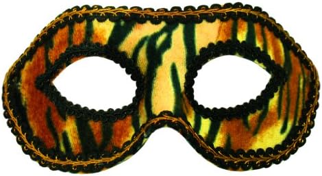 OMYGOD TIGER PRINT PARTY MASK