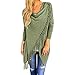Produktbild Bluse Damen Cardigan Outwear Lässig Strickjacke Pullover Shirt Frauen Lange Ärmel Tassel Hemd Pulli Blusen Langarmshirt Oberteile Sweatshirt,ABsoar