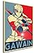 Produktbild Instabuy Poster - Propaganda - Fate Extra Last Encore - Gawain Manifesto 70x50