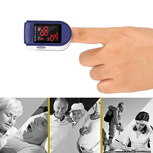 Oxmetro-de-Dedo-GrandBeing-Medidor-de-Oxgeno-en-Sangre-y-Monitor-de-Frecuencia-Cardaca-con-Pantalla-OLED-Pulsioxmetro-Oxgeno-en-Sangre-para-Adultos-y-Nios-Bateras-AAA-no-includas