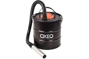 Oxeo Aspirateur a Cendre 1200W pour résidus Jusqu’à 60°C