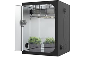 THE HOOKAH TH Deluxe D600 Grow Zelt Growzelt Box 150x150x200 cm ohne Sichtfenster