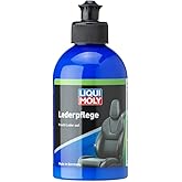 Liqui Moly Lederpflege 250 ml Otomotiv Bakım &Uuml;r&uuml;n&uuml; | Ger&ccedil;ek ve suni deriyi temizlemek ve işlemek i&ccedil;in deri balsamı, p&uuml;r&uuml;zs&uuml;z 
