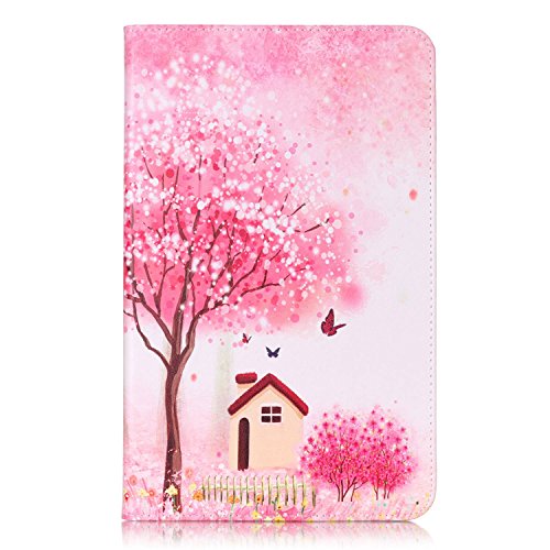 Romtronic Cute Colorful Flip Tasche PU Leder Abdeckung Stand Schutzhülle für Samsung Galaxy Tab A6 10.1 Pouces SM-T580 / SM-T585 + 1 x Schwarz Stylus (Design 04) - 2