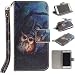 Produktbild Jepson Apple iphone 7 (4,7 Zoll) Handytasche / Handyhülle. Flip Etui Wallet Case in Bookstyle - Premium PU Lederhülle Hülle Cover Mit Lanyard / Strap, Standfunktion, Kreditkarte und Brieftasche.