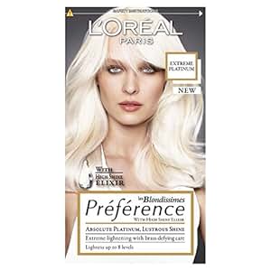 Preference Platinum Extreme Platinum Blonde  Hair  Dye  