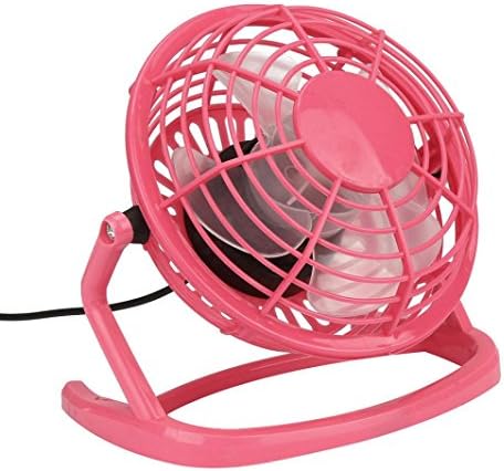 Youngnet Summer Notebook Laptop Computer USB Mini Desk Fan (Red)